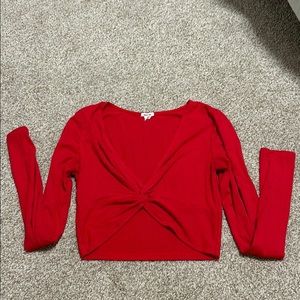 Cropped long sleeve